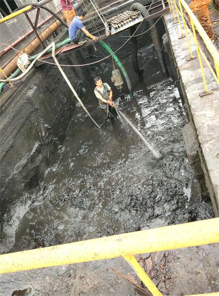 通道沉淀池清掏-污水池清理